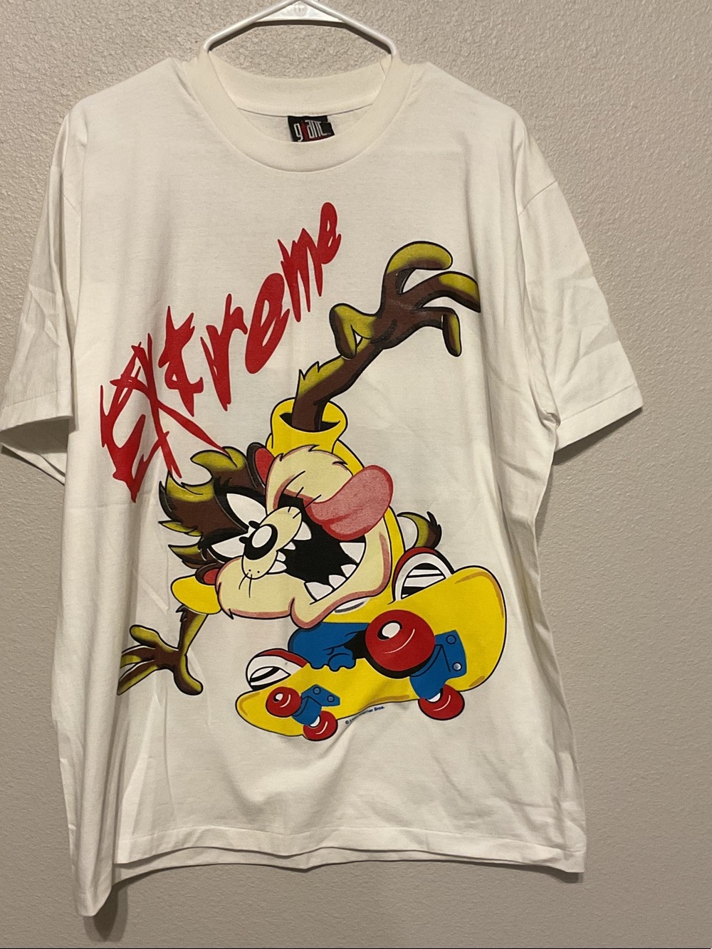 Taz Skate Graphic Tee - White